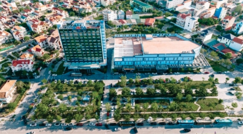 Trung tâm giao dịch đầu mối Thương mại Nông sản thực phẩm Tây Nguyên và Trung tâm thương mại, Khách sản, Nhà hàng, Văn phòng cho thuê tại Km7, phường Tân An thành phố BMT
